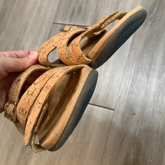 Vionic Skylar Adjustable Slide Faux Cork Adjustable Sandals size 9 - Picture 4 of 10
